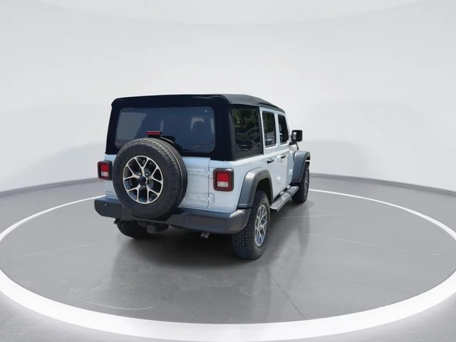 Used 2024 White Jeep Sport S image 8