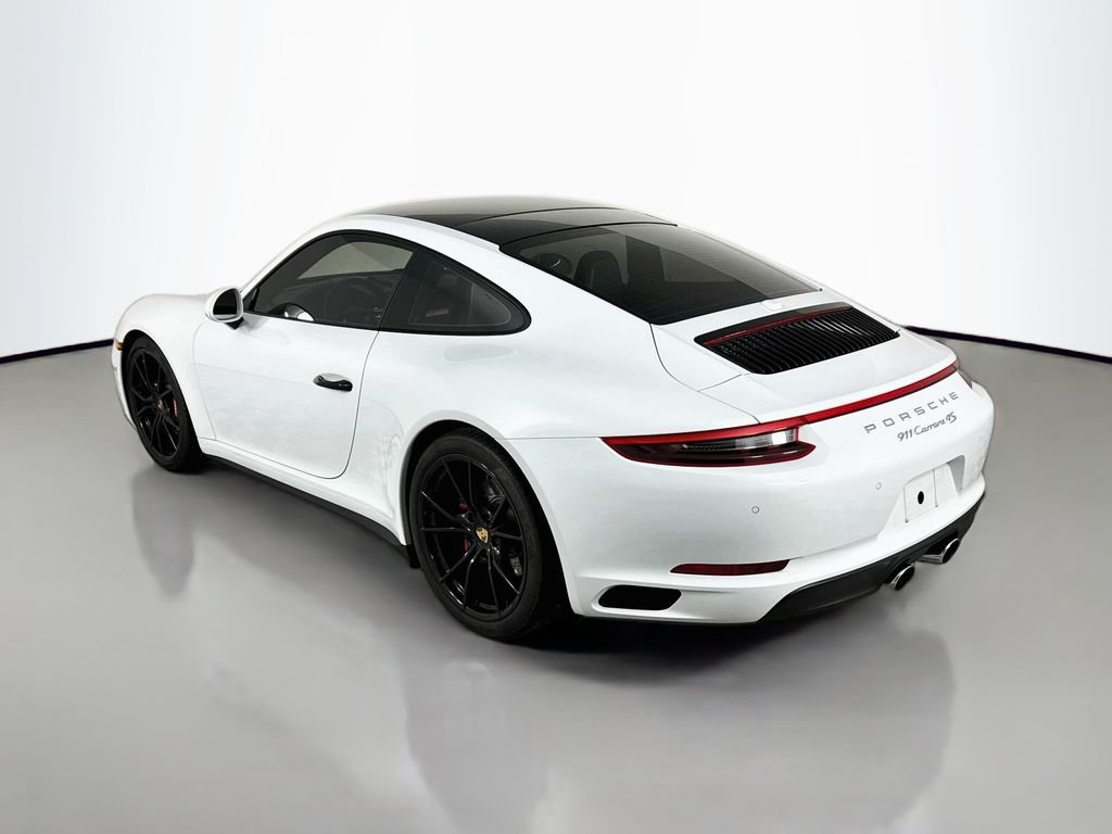 Certified Used 2018 White Porsche Carrera 4S image 3