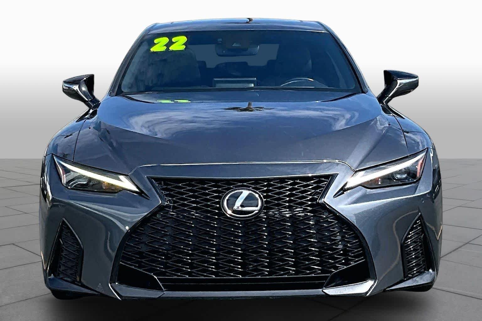 Certified Used 2022 CLOUDBURST GRAY Lexus F SPORT image 4