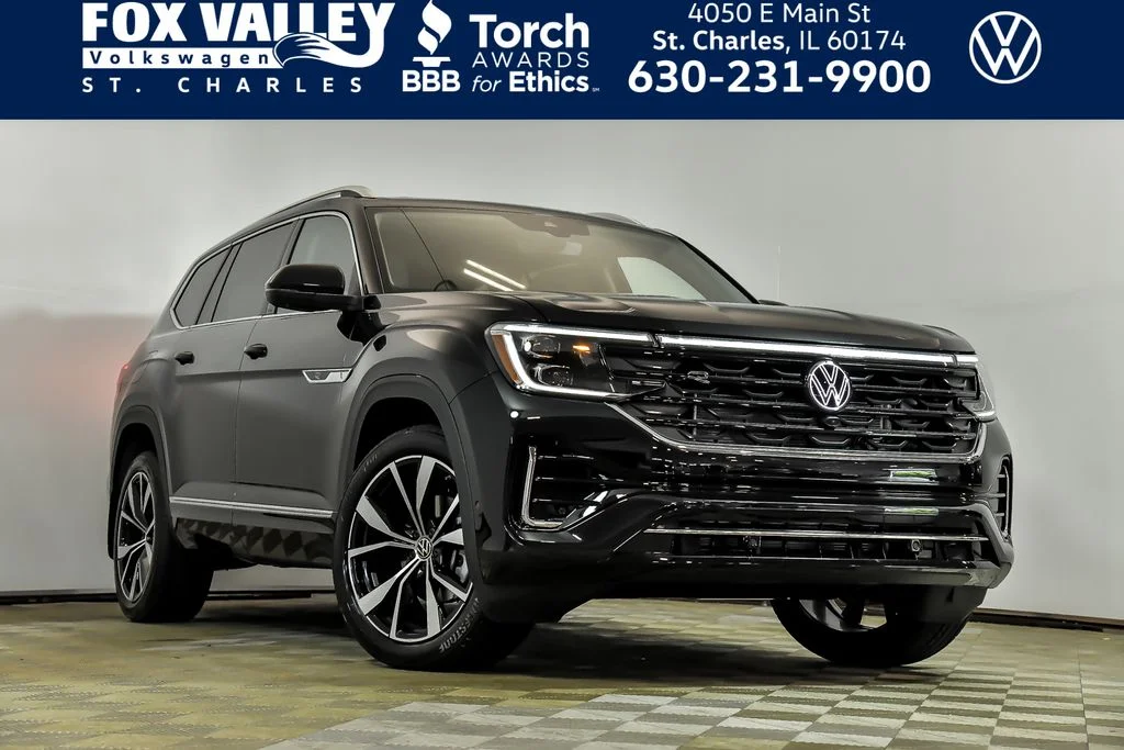 New 2026 Black Volkswagen 2.0T SEL Premium R-Line image 1