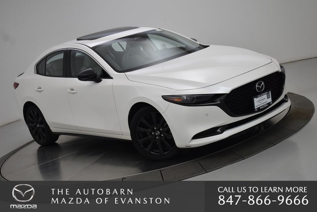 Certified Used 2025 Snowflake White Pearl Mazda 2.5 Turbo Premium Plus Package image 2