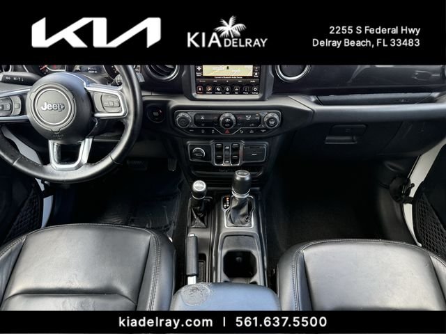 Used 2021 White Jeep Unlimited Sahara Altitude image 13