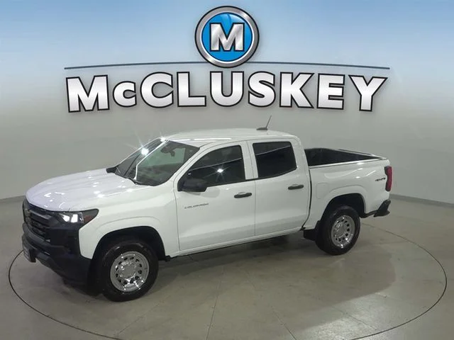 Certified Used 2025 White Chevrolet Work Truck image 1