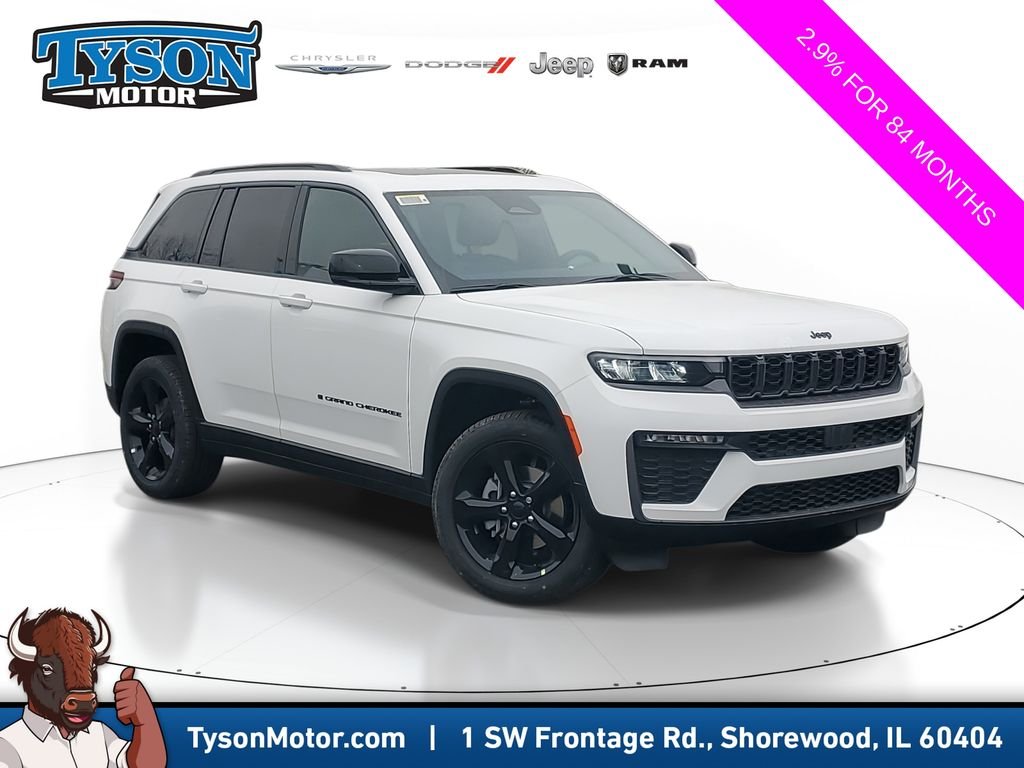 New 2026 Bright White Clearcoat Jeep Limited image 1