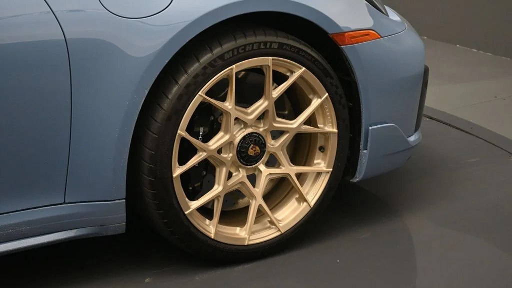 Used 2025 Blue Porsche Turbo image 6