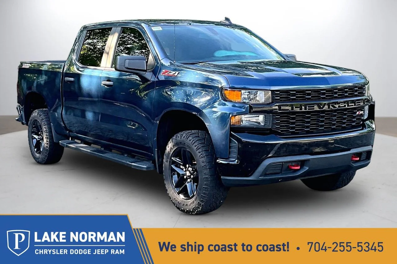 Used 2019 Blue Chevrolet Custom Trail Boss image 1