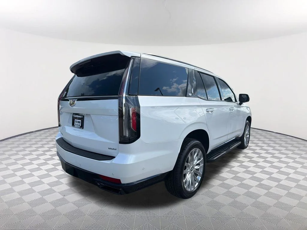 Used 2024 White Cadillac Premium Luxury image 5