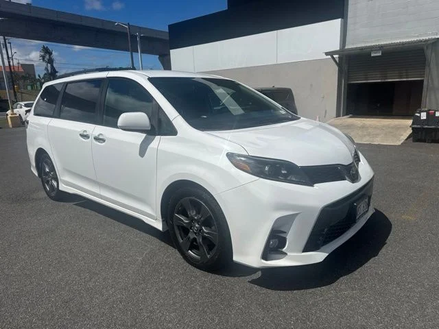 Used 2020 White Toyota SE image 7
