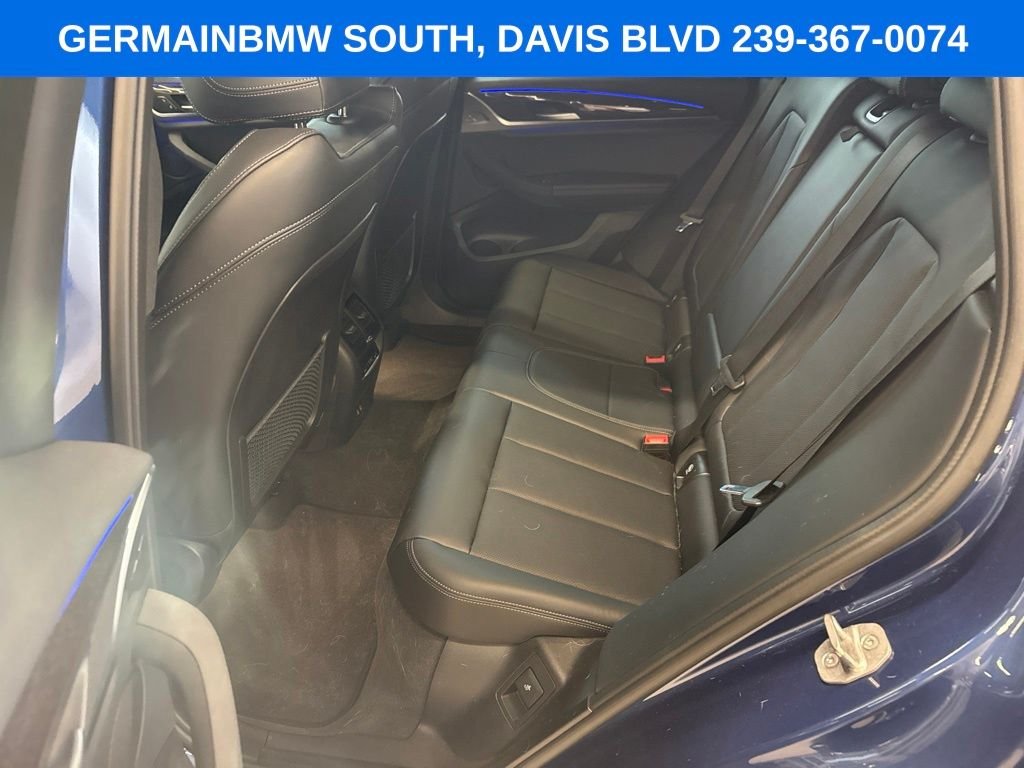 Certified Used 2022 Blue Metallic BMW sDrive30i image 39