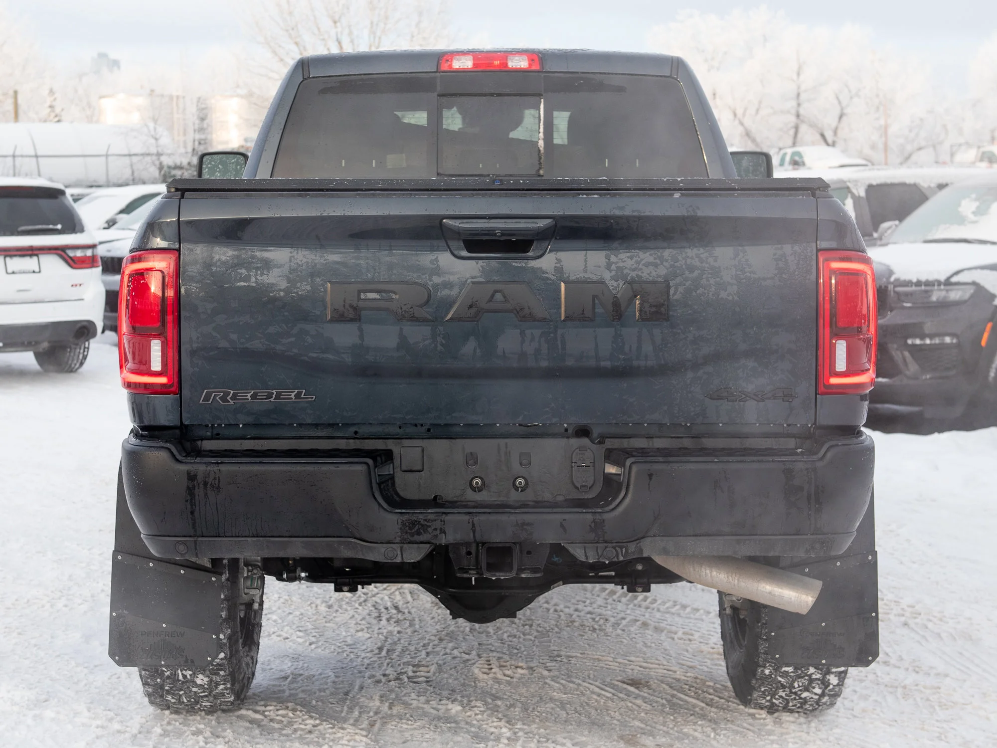 New 2026 Blue RAM Rebel*, 3 Inch Lift Kit, 37 Inch Tires, Trigger Industries MudFlaps image 10