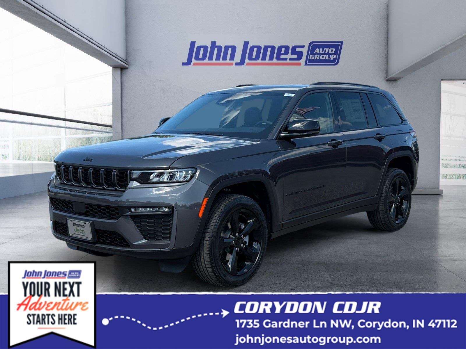 New 2026 Baltic Gray Metallic Clearcoat Jeep Limited image 1