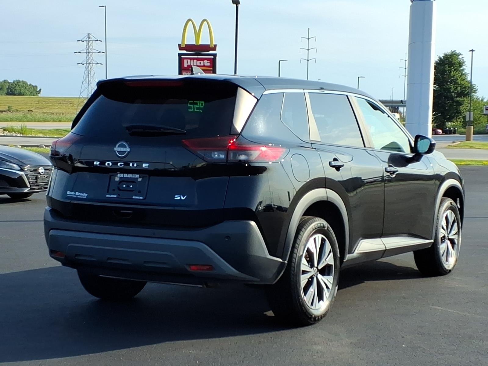 Used 2023 Super Black Nissan SV image 12