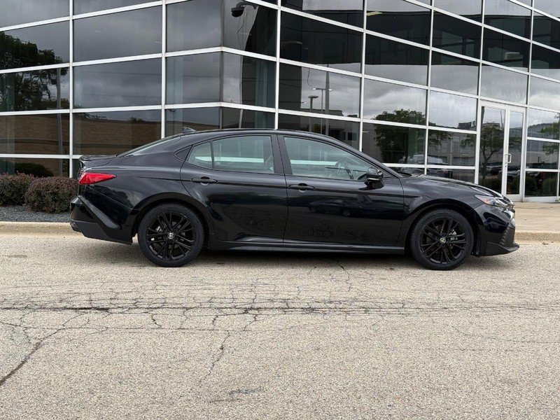 Certified Used 2025 MIDNIGHT BLACK METAL Toyota SE image 2