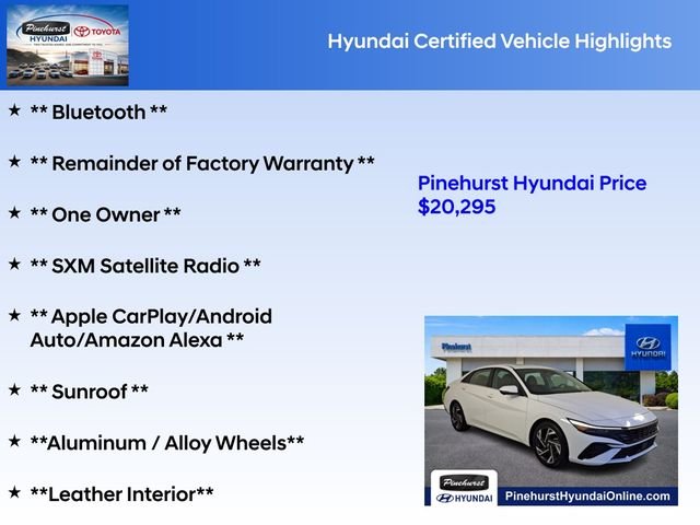 Certified Used 2024 White Hyundai Limited image 19