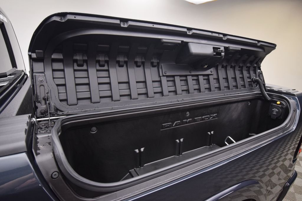 New 2026 Forged Blue Metallic Exterior Paint RAM Laramie image 18