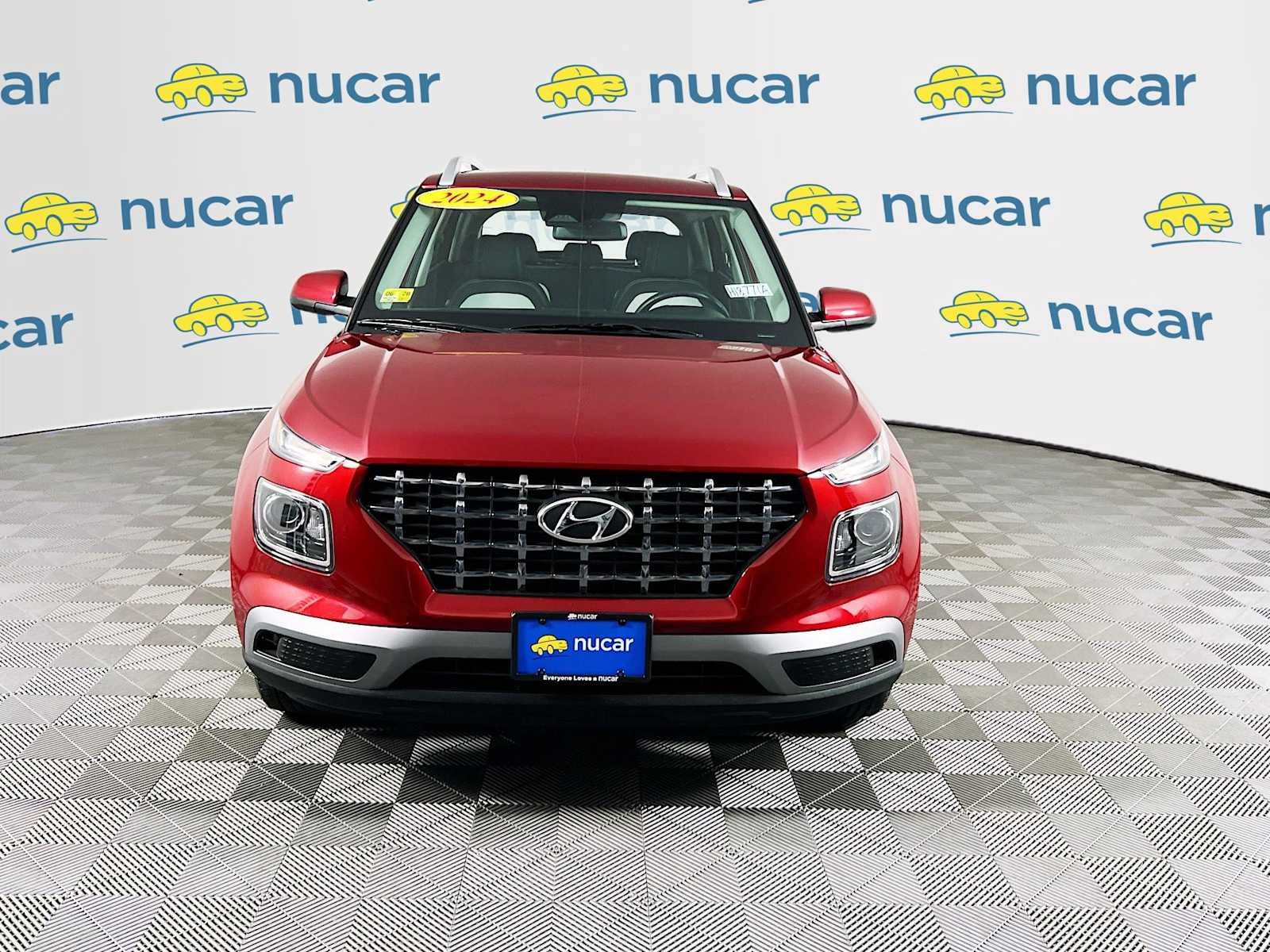 Used 2024 Ultimate Red Hyundai SEL image 2