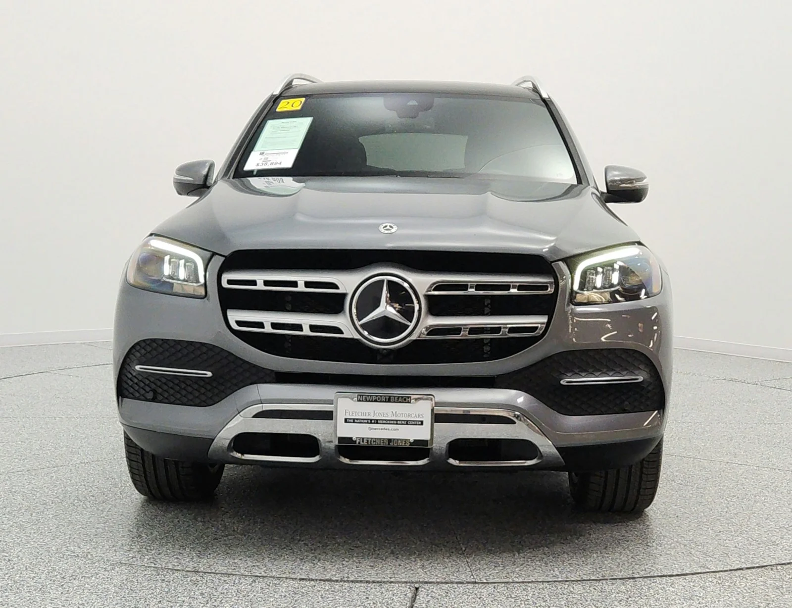Used 2020 Selenite Grey Metallic Mercedes-Benz GLS 450 4MATIC® SUV image 2