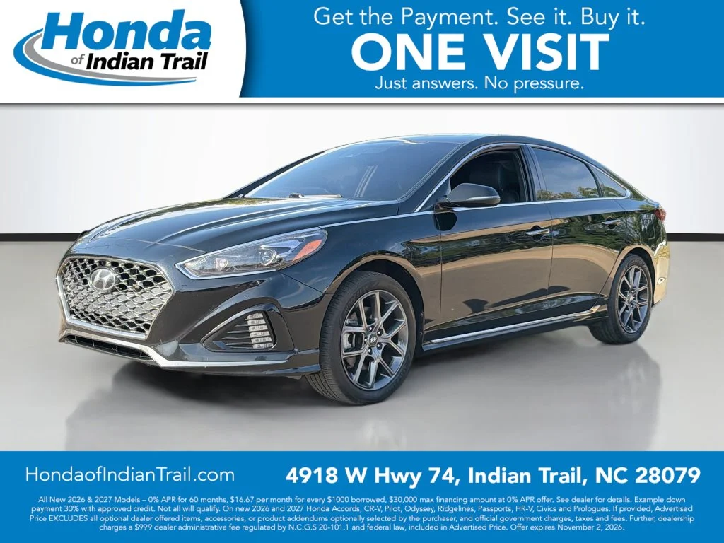 Used 2018 Hyundai Sonata Limited with VIN 5NPE34AB0JH659849 for sale in Indian Trail, NC