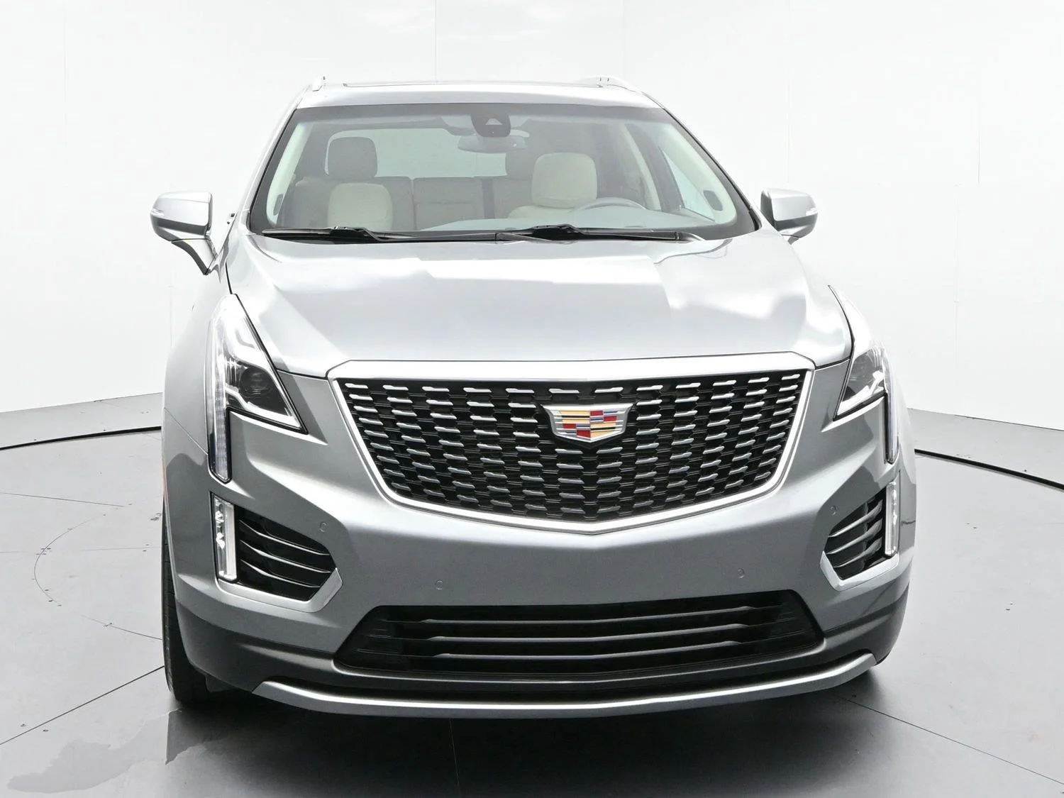 Used 2024 Argent Silver Metallic Cadillac Premium Luxury image 2
