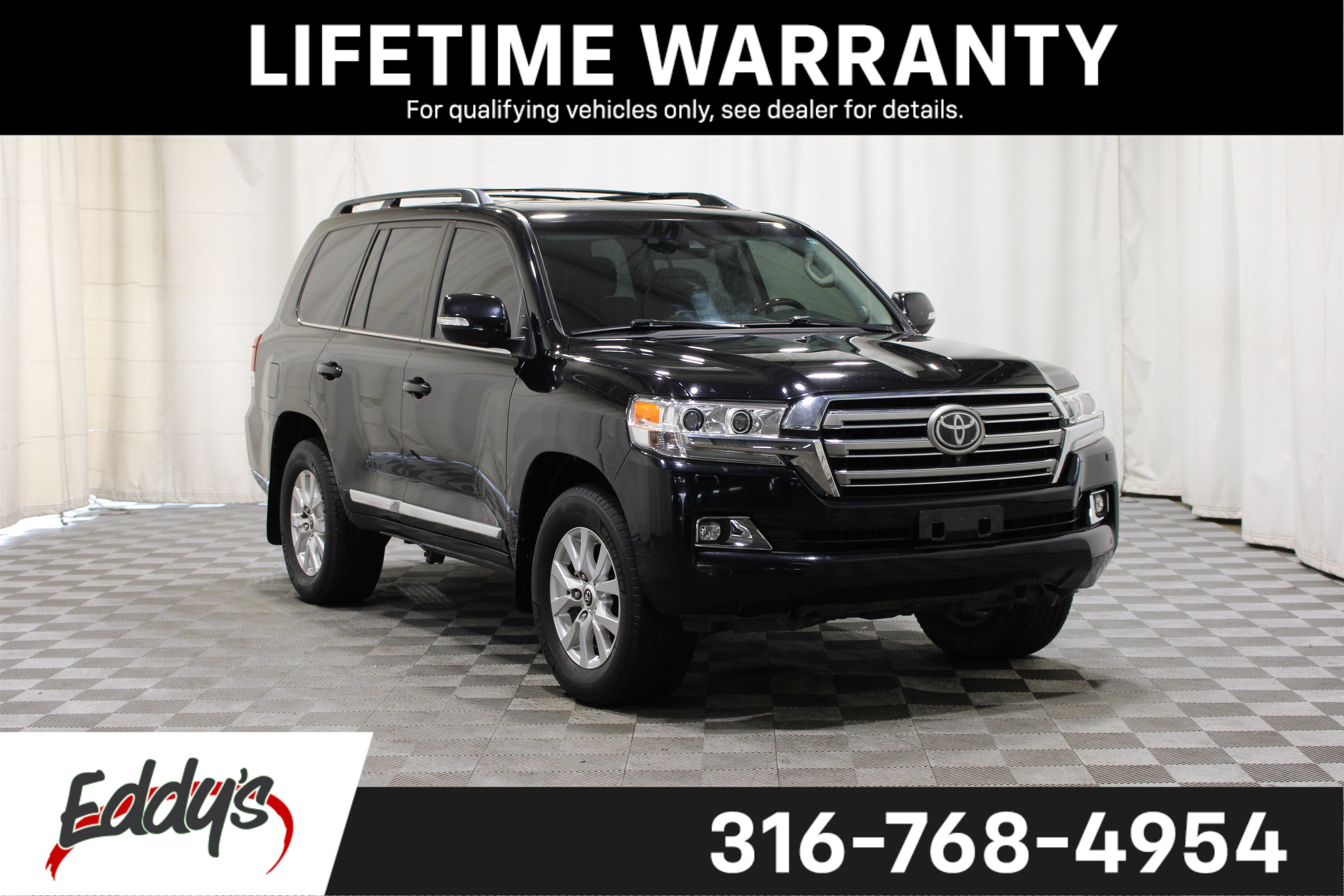 Used 2018 Midnight Black Metallic Toyota 4WD V8 image 1