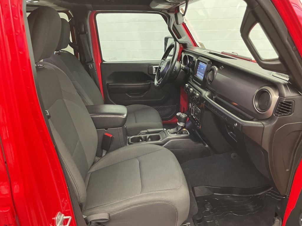 Used 2021 Red Jeep Unlimited Willys image 23