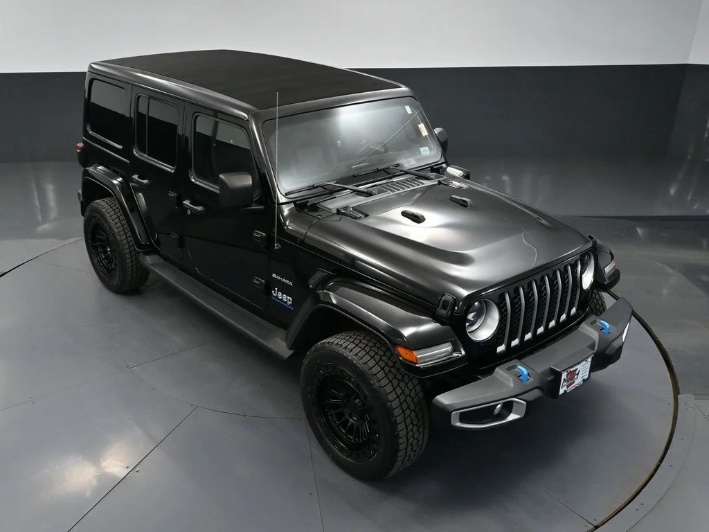 Used 2023 Black Jeep Sahara 4xe image 45