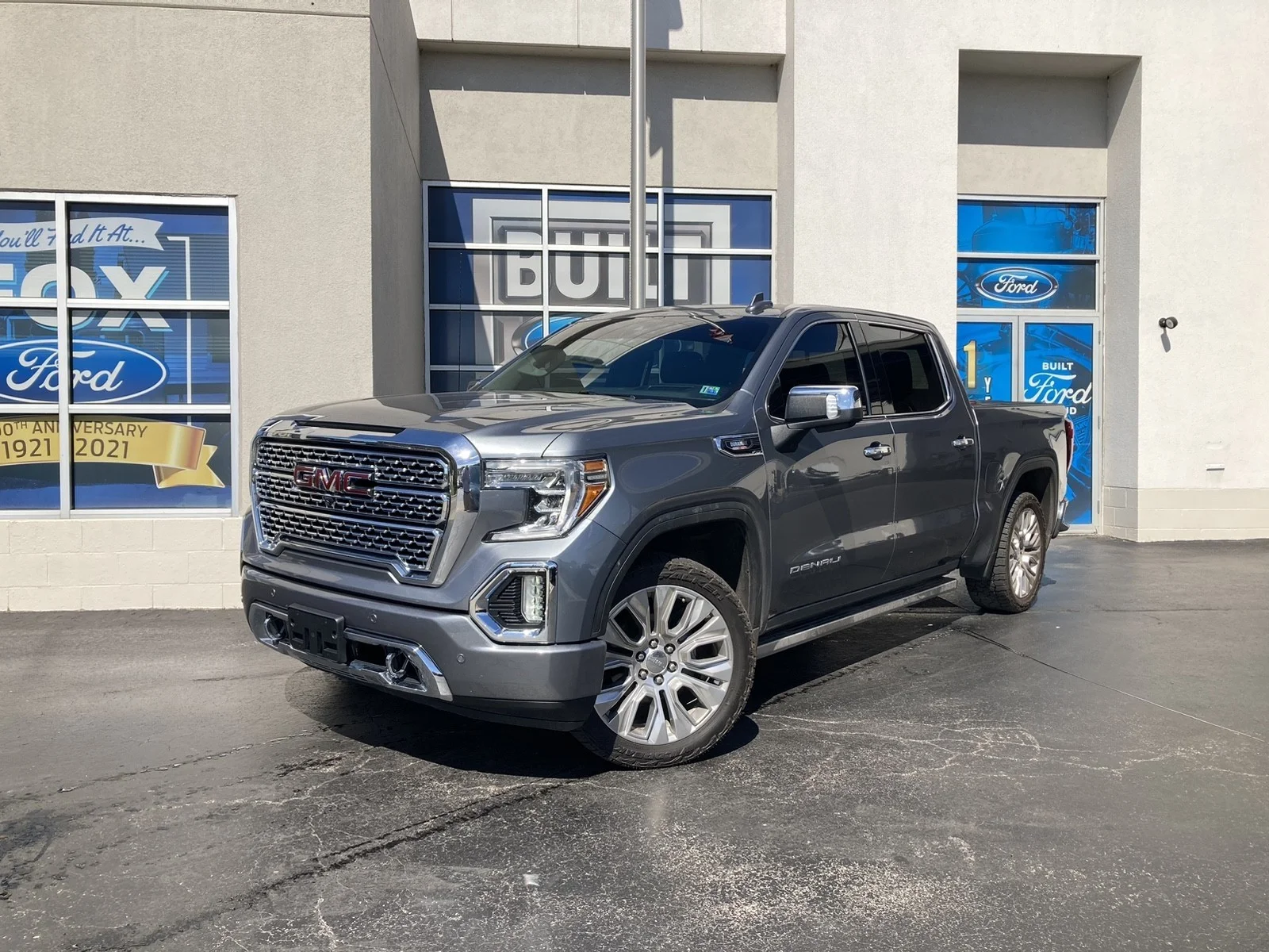 Used 2021 Satin Steel Metallic GMC Denali DURAMAX image 1