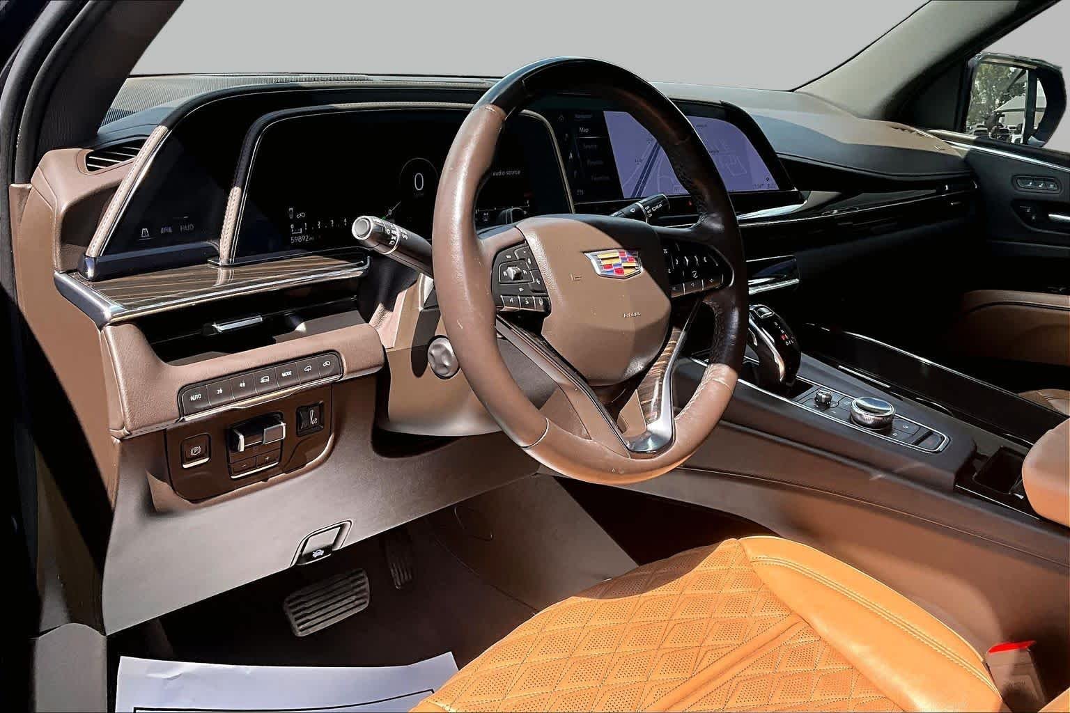 Used 2023 Galactic Gray Metallic Cadillac 4WD Sport image 17