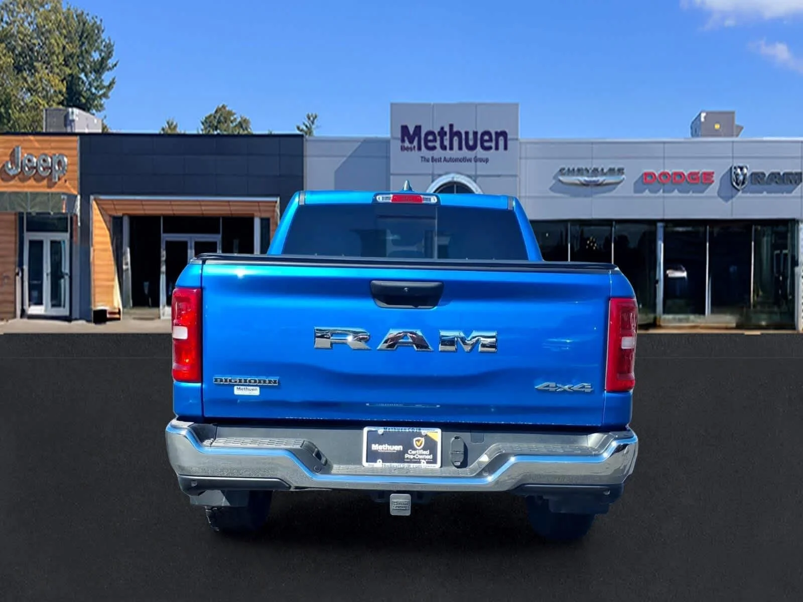 Used 2025 Hydro Blue Pearlcoat Ram Big Horn image 5