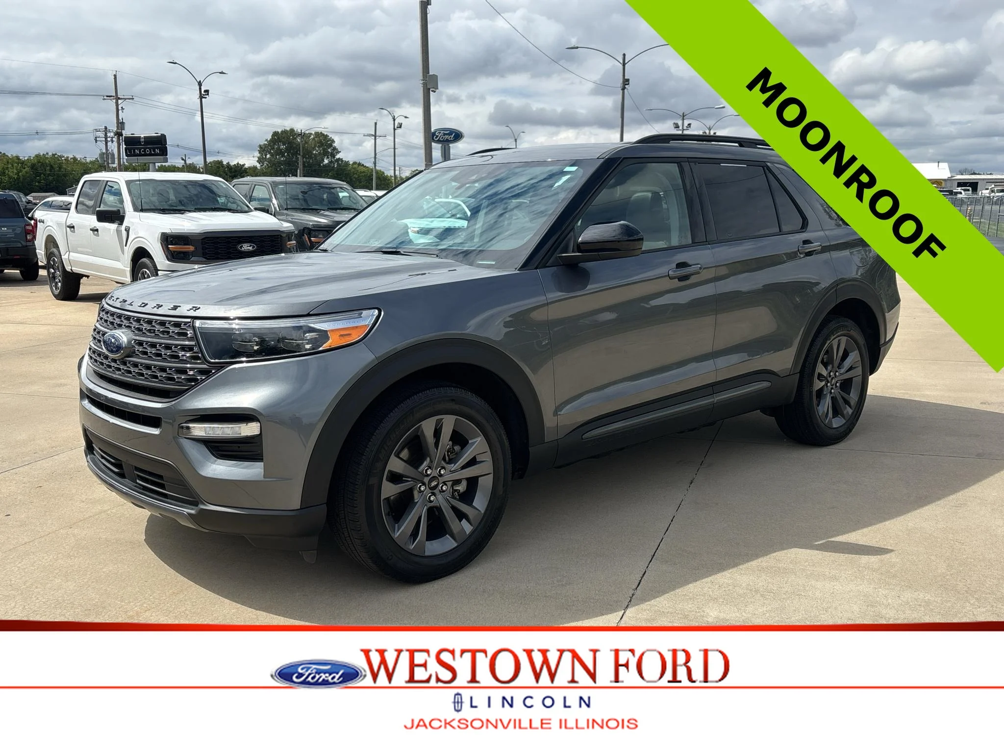 Used 2024 Carbonized Gray Metallic Ford XLT image 1