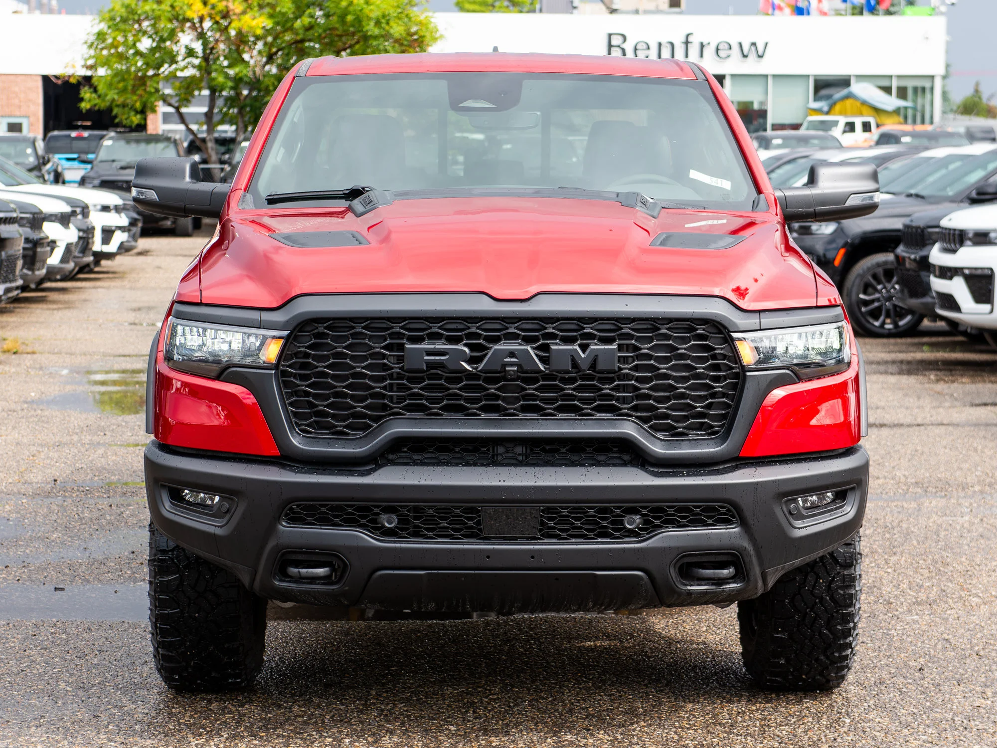 New 2026 Red RAM Rebel* Crew Cab 4x4, 33 Inch A/T Tires, Alpine Audio, Nav, Heated Seats/Wheel image 10