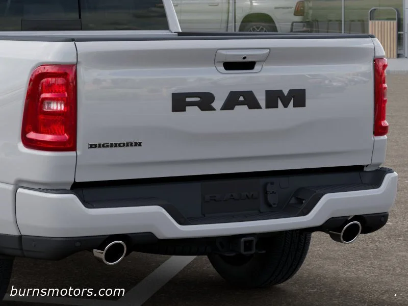New 2026 Bright White Clear-Coat Exterior Paint RAM Big Horn image 13