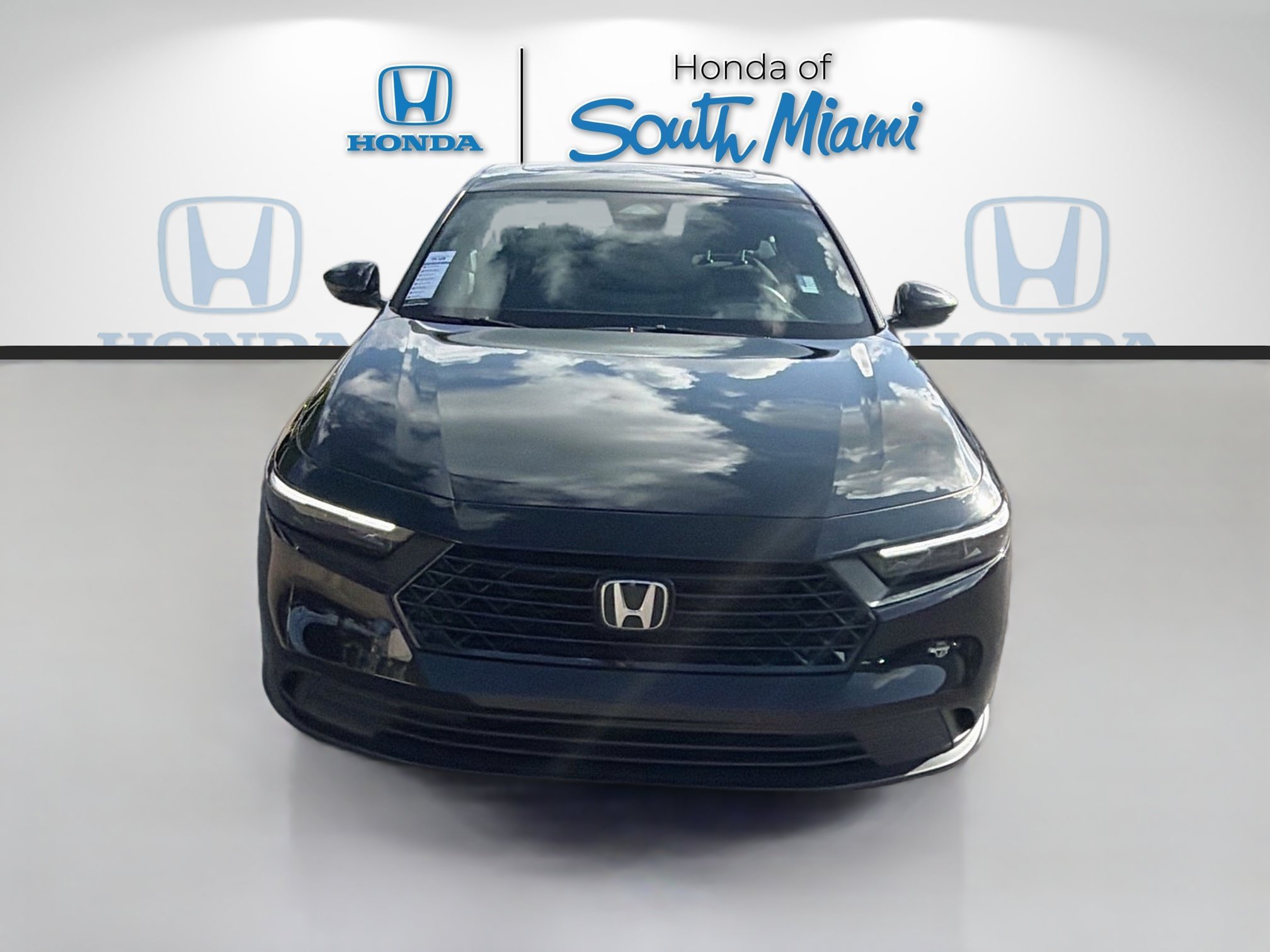 Certified Used 2024 Crystal Black Pearl Honda HYBRID SPORT image 2