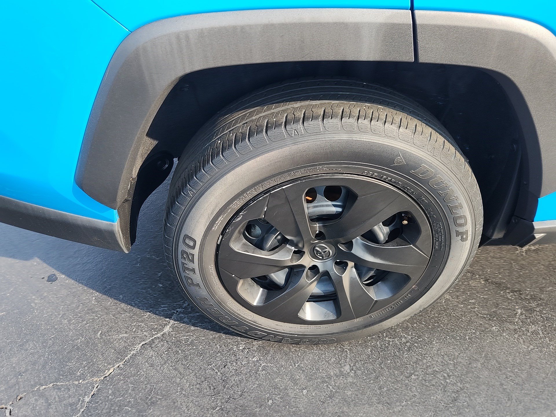 Used 2020 Blue Flame Toyota LE image 25