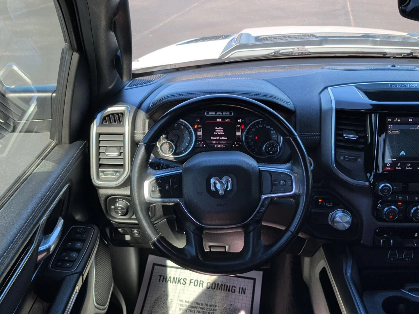 Used 2022 Bright White Clearcoat Ram Laramie image 13