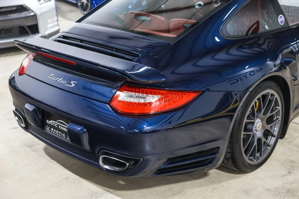 Used 2011 Blue Porsche Turbo S image 14
