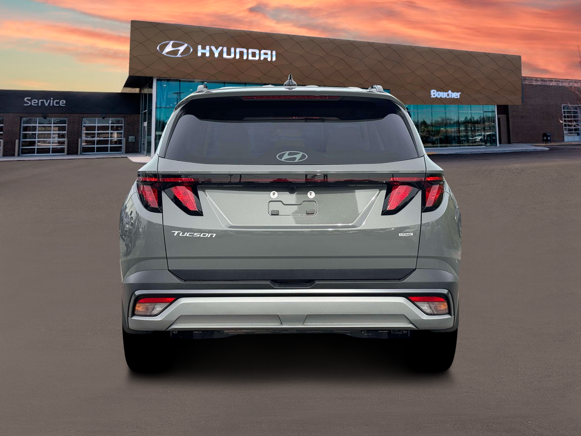 New 2026 Hampton Gray Hyundai SEL AWD image 6