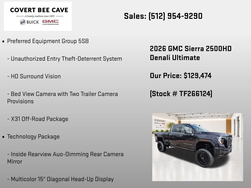 2026 GMC Sierra 2500HD Denali Ultimate - Photo 37