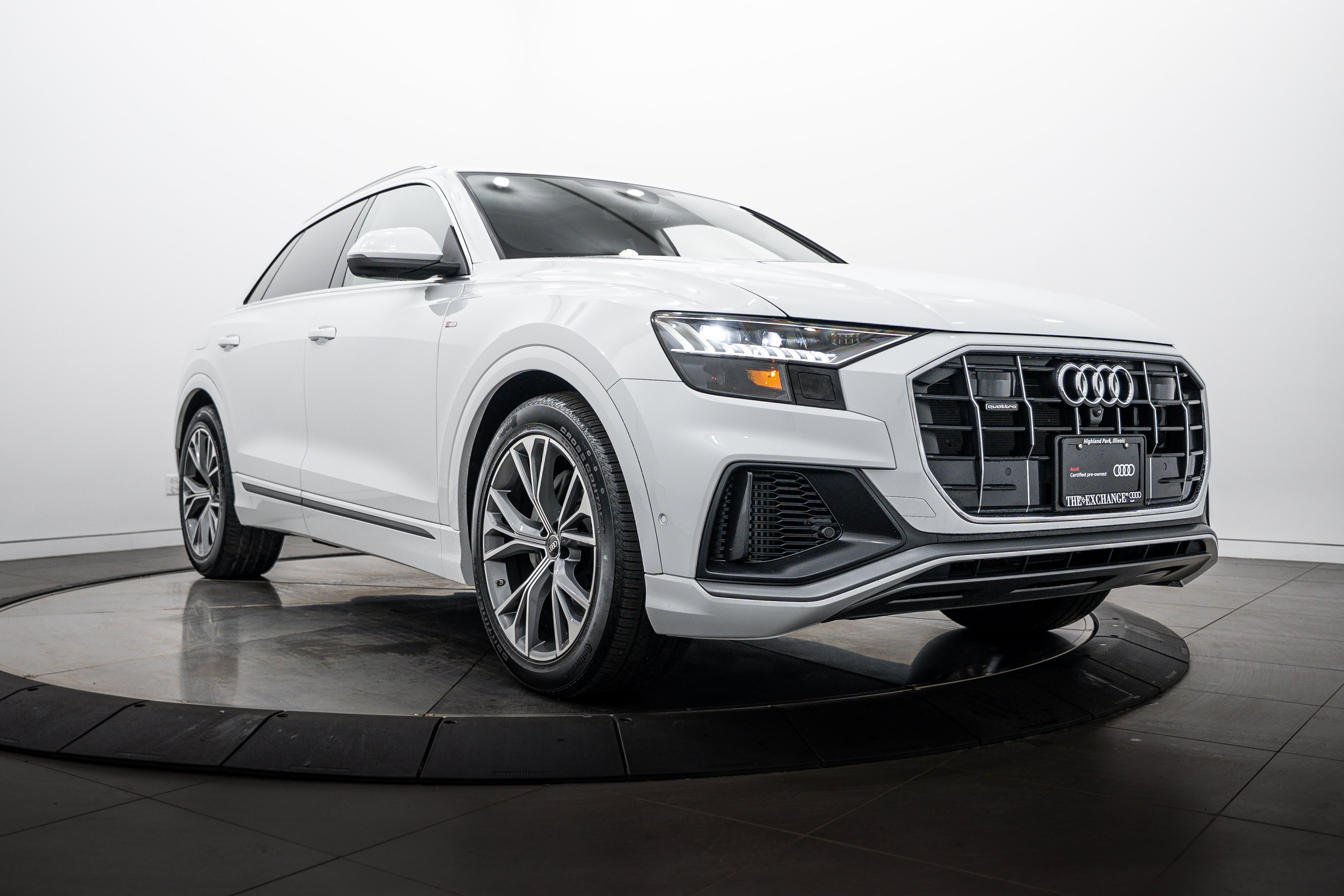 Certified Used 2023 Glacier White Metallic Audi Prestige image 1