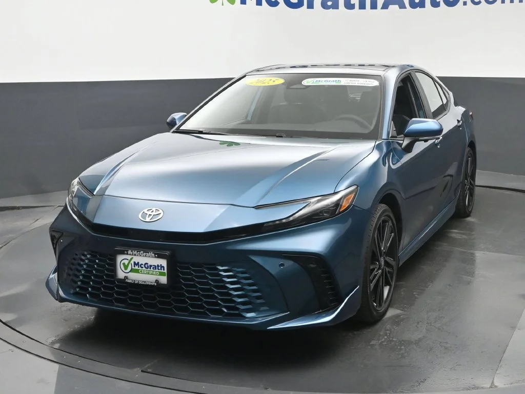 Certified Used 2025 Blue Toyota XSE image 22