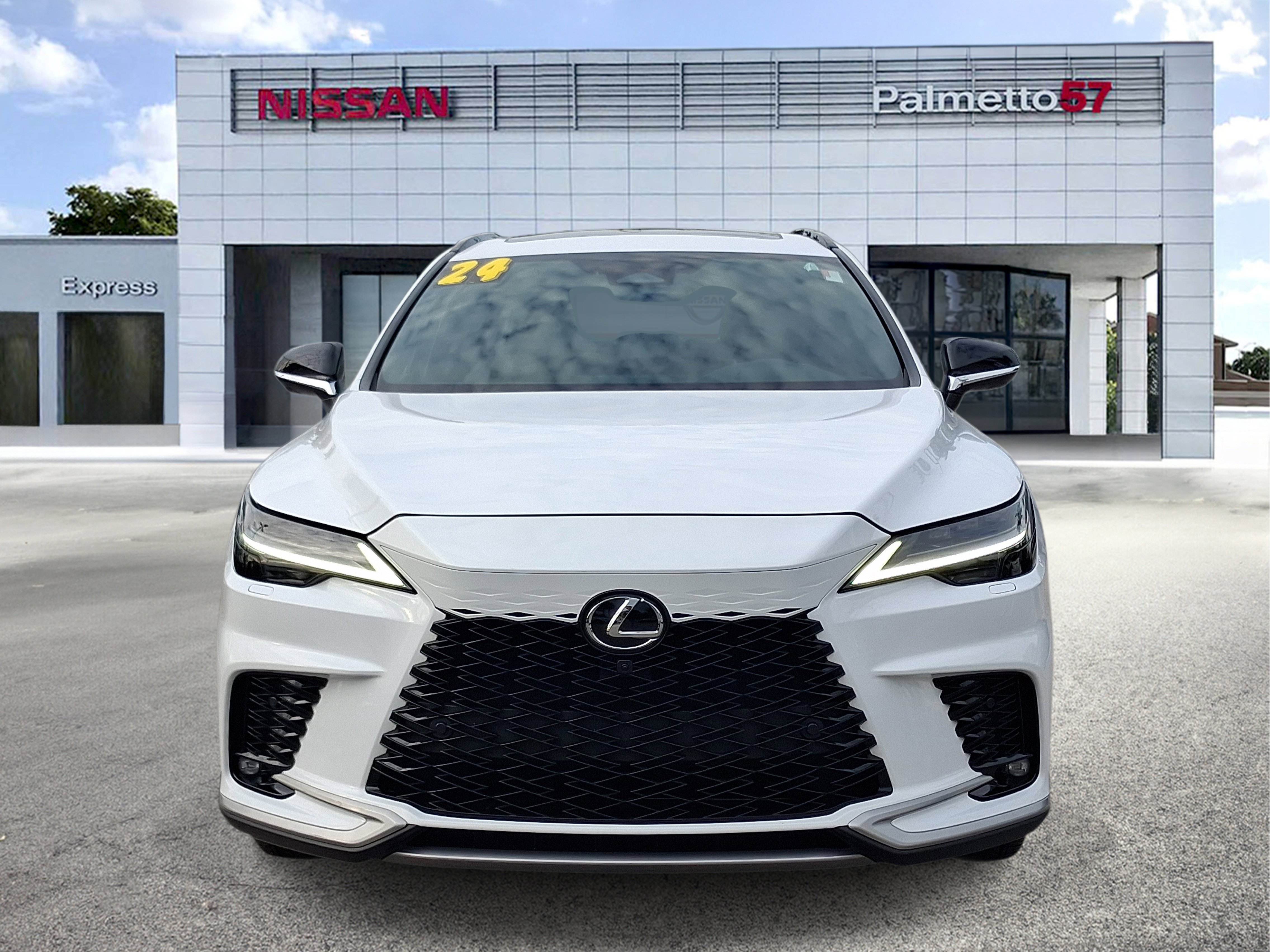 Used 2024 White Lexus 350 F Sport Handling image 2