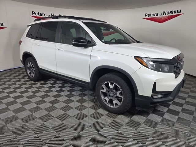 Used 2022 Platinum White Pearl Honda TrailSport image 1