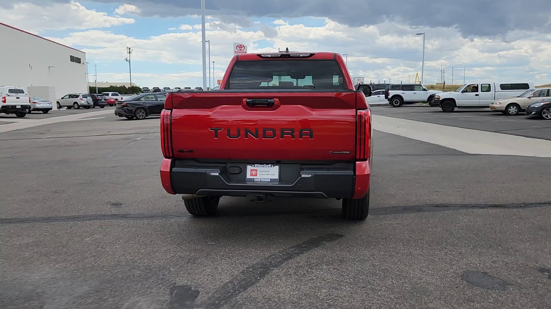 Certified Used 2026 Supersonic Red Toyota Limited Hybrid image 3
