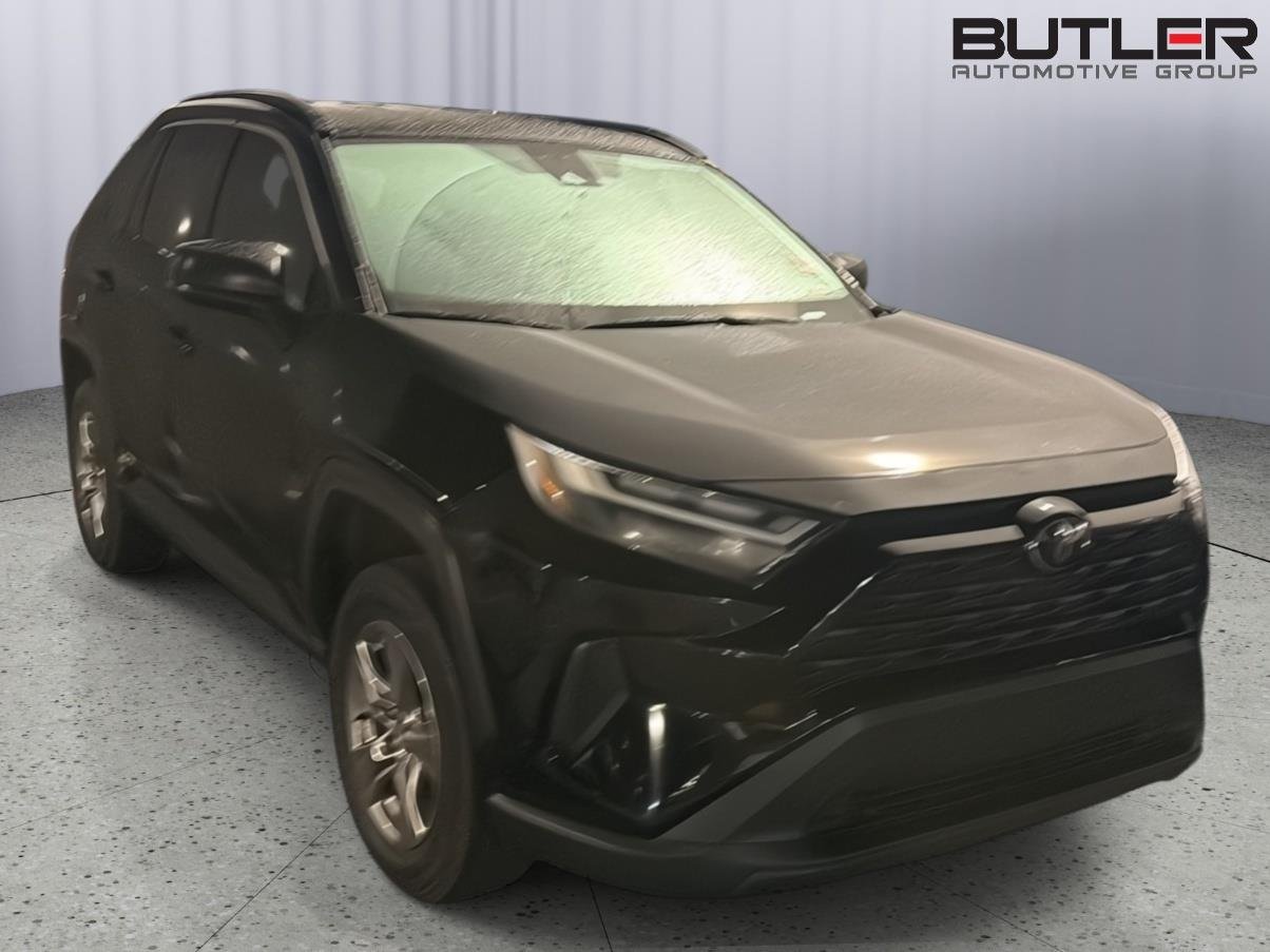 Used 2025 Midnight Black Metallic Toyota Hybrid LE image 5