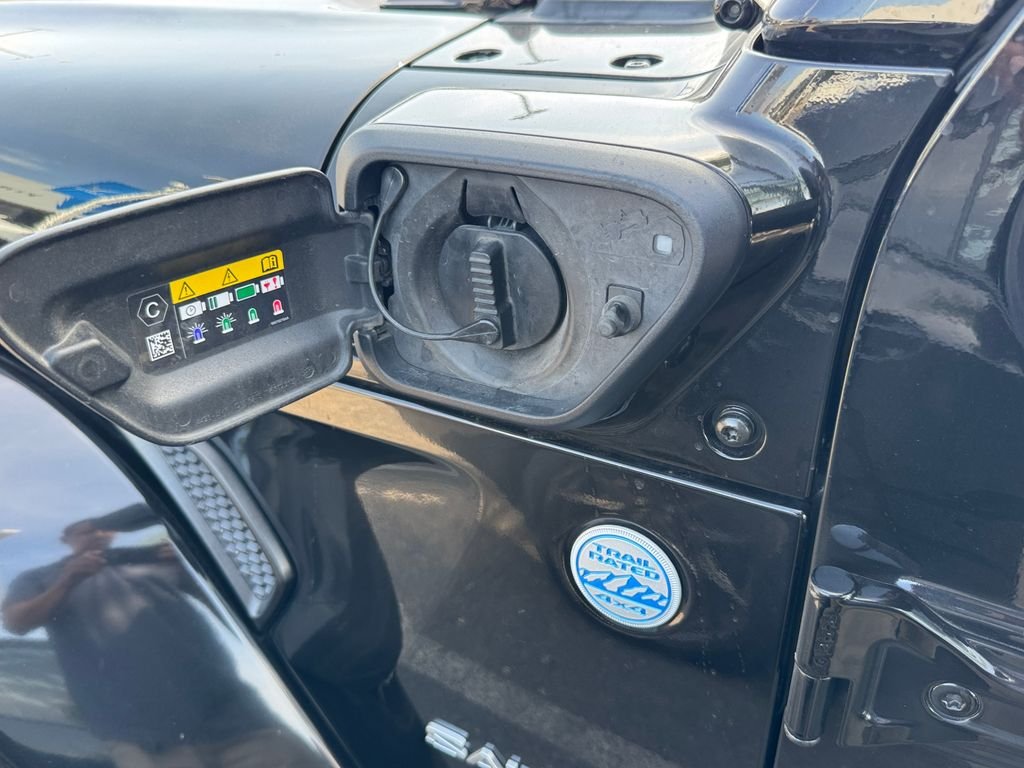 Used 2023 Black Jeep Sahara 4xe image 9