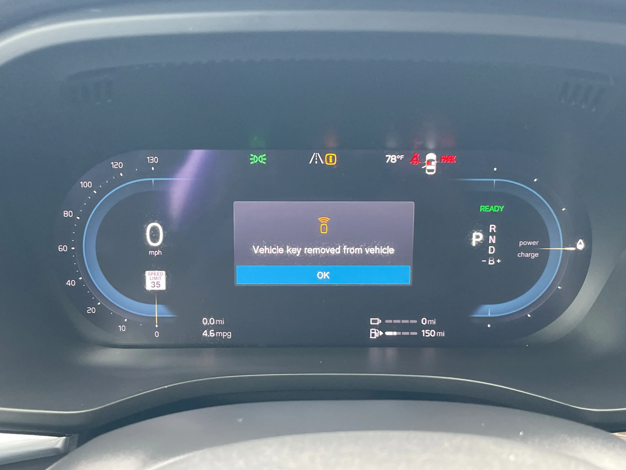 Used 2023 Thunder Grey Metallic Volvo Core Bright Theme image 11