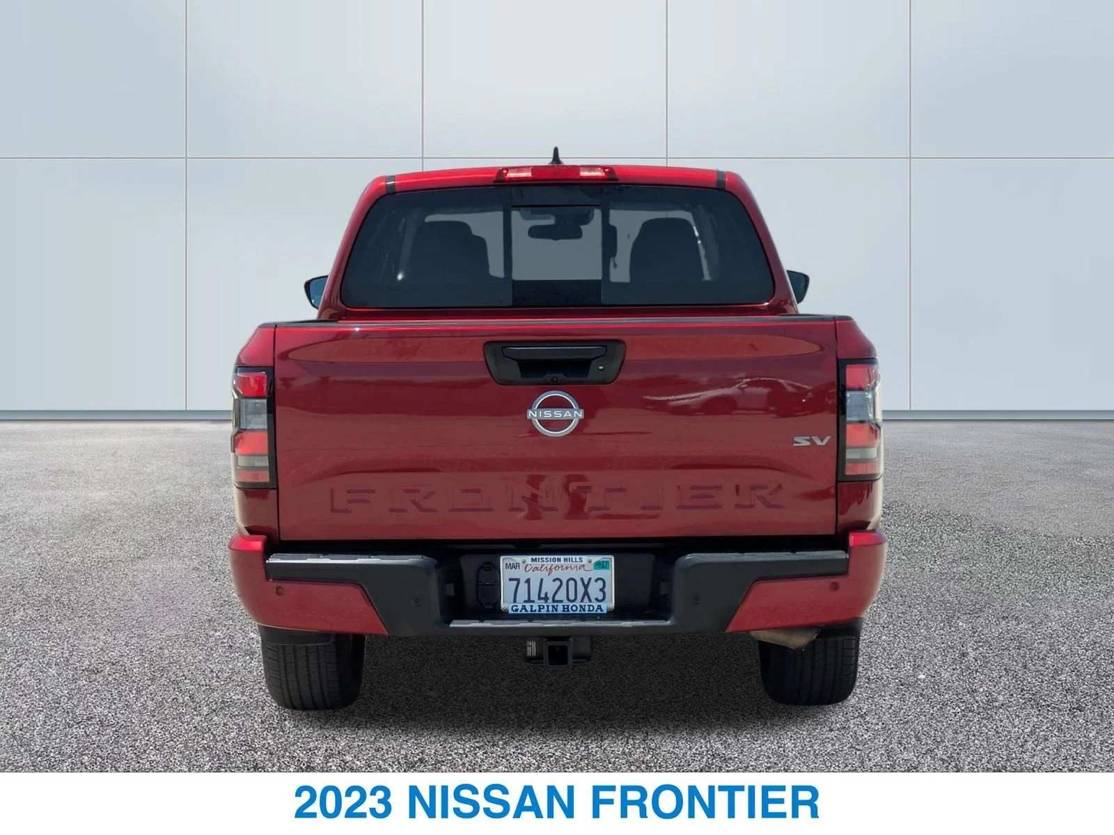 Used 2023 Red Nissan SV image 8