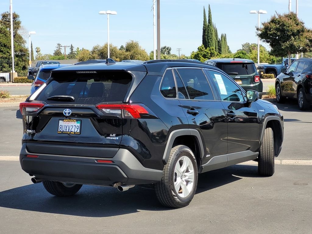 Used 2021 Black Toyota LE image 4