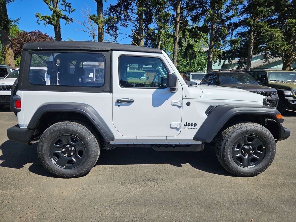 New 2026 Bright White Clear-Coat Exterior Paint Jeep Sport image 8