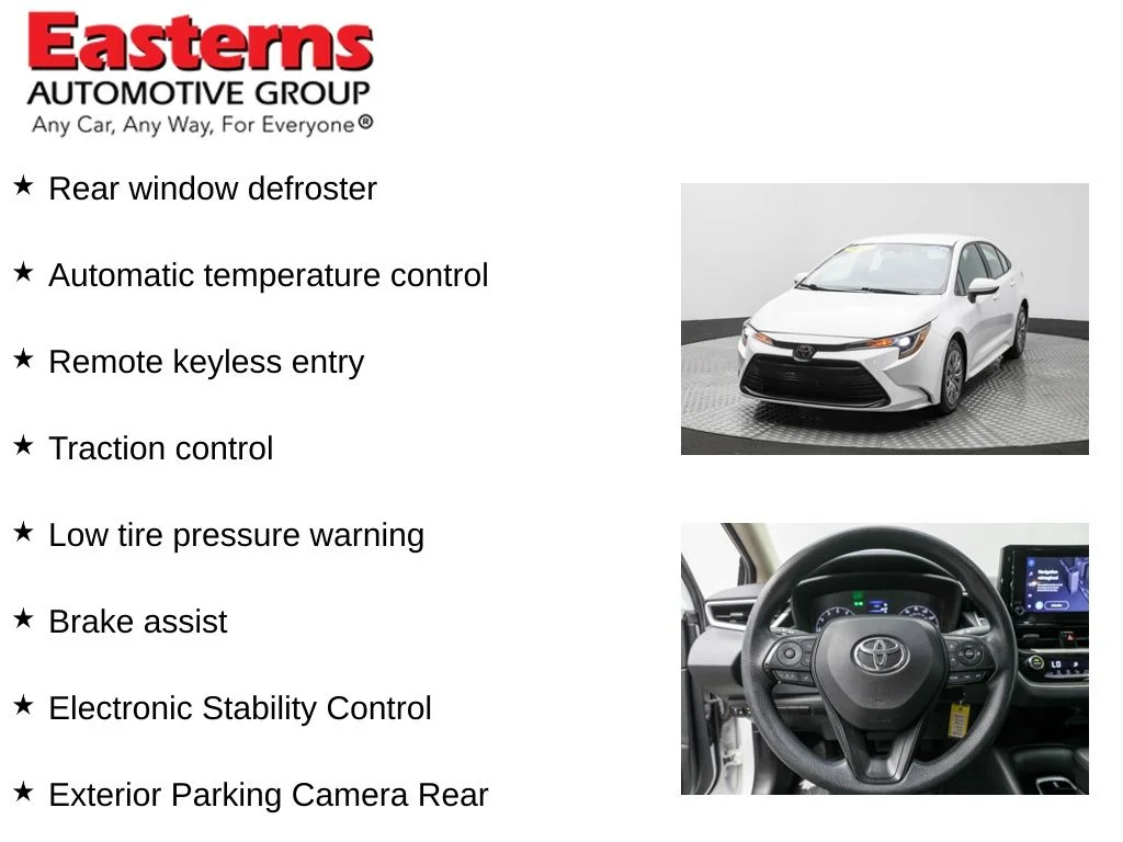 Used 2023 White Toyota LE image 11